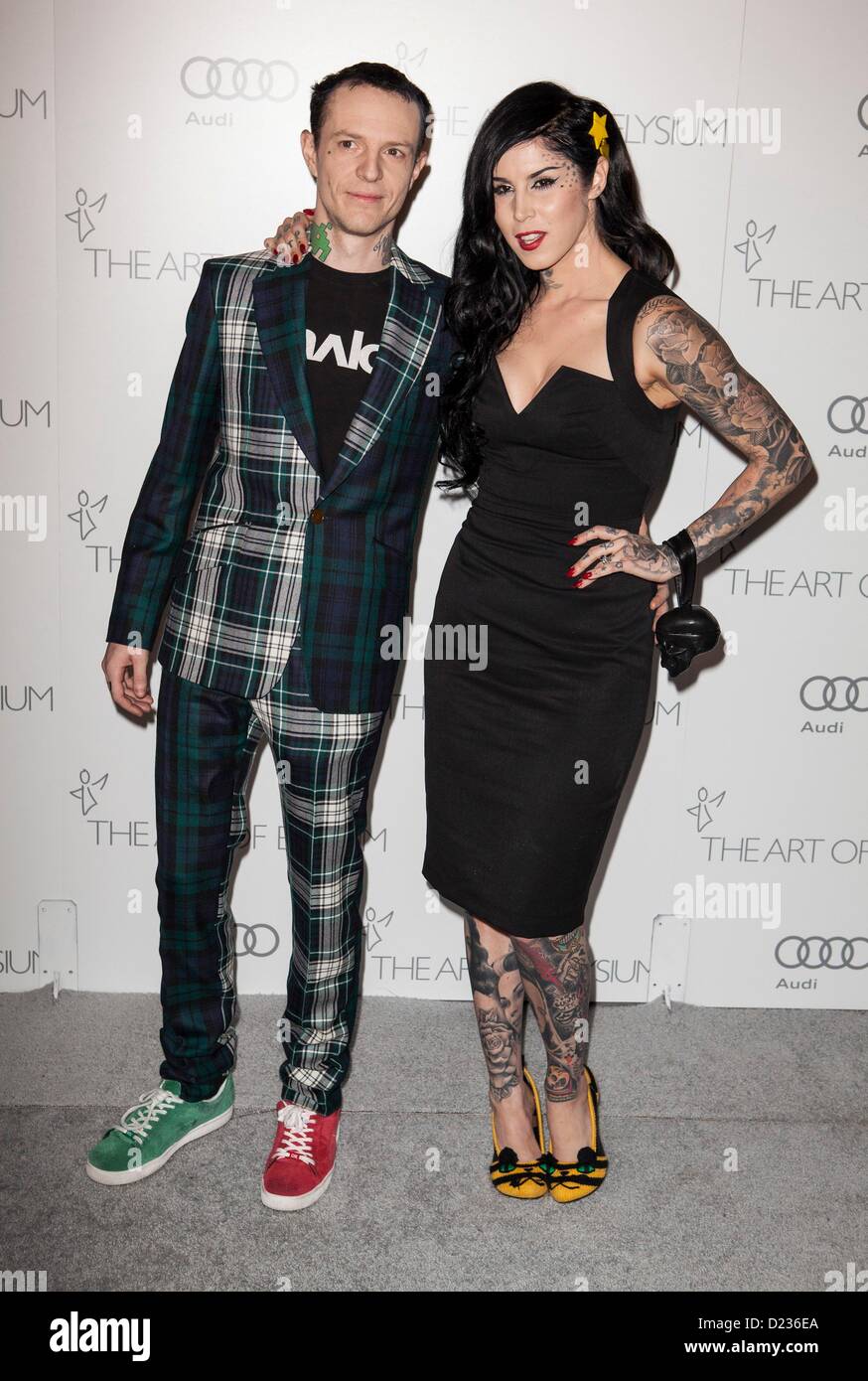 Deadmau5 and kat von d hi-res stock photography and images - Alamy