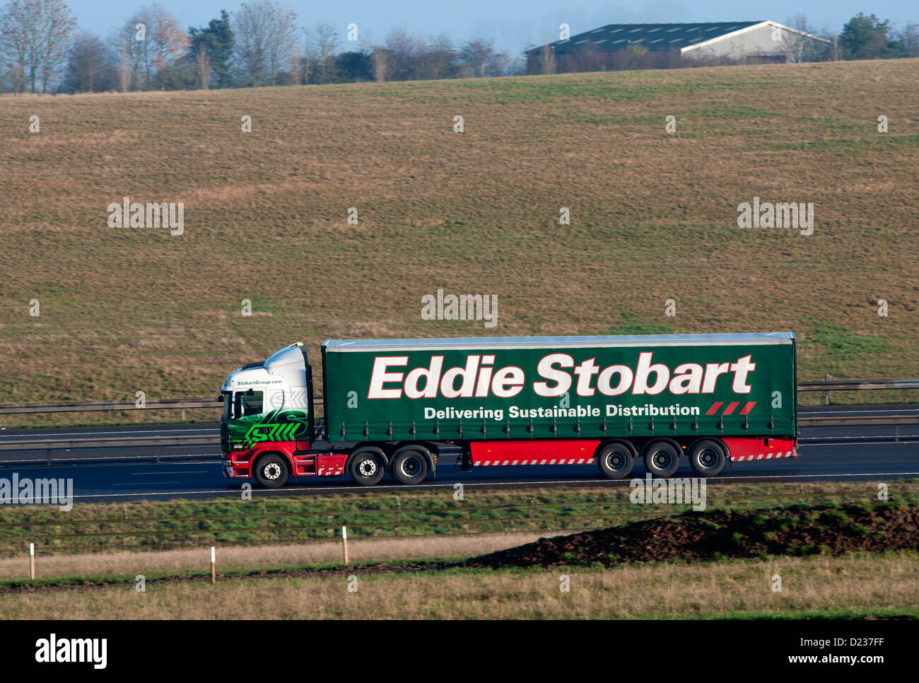 Stobart Lorry M40 Motorway High Resolution Stock Photography and Images ...