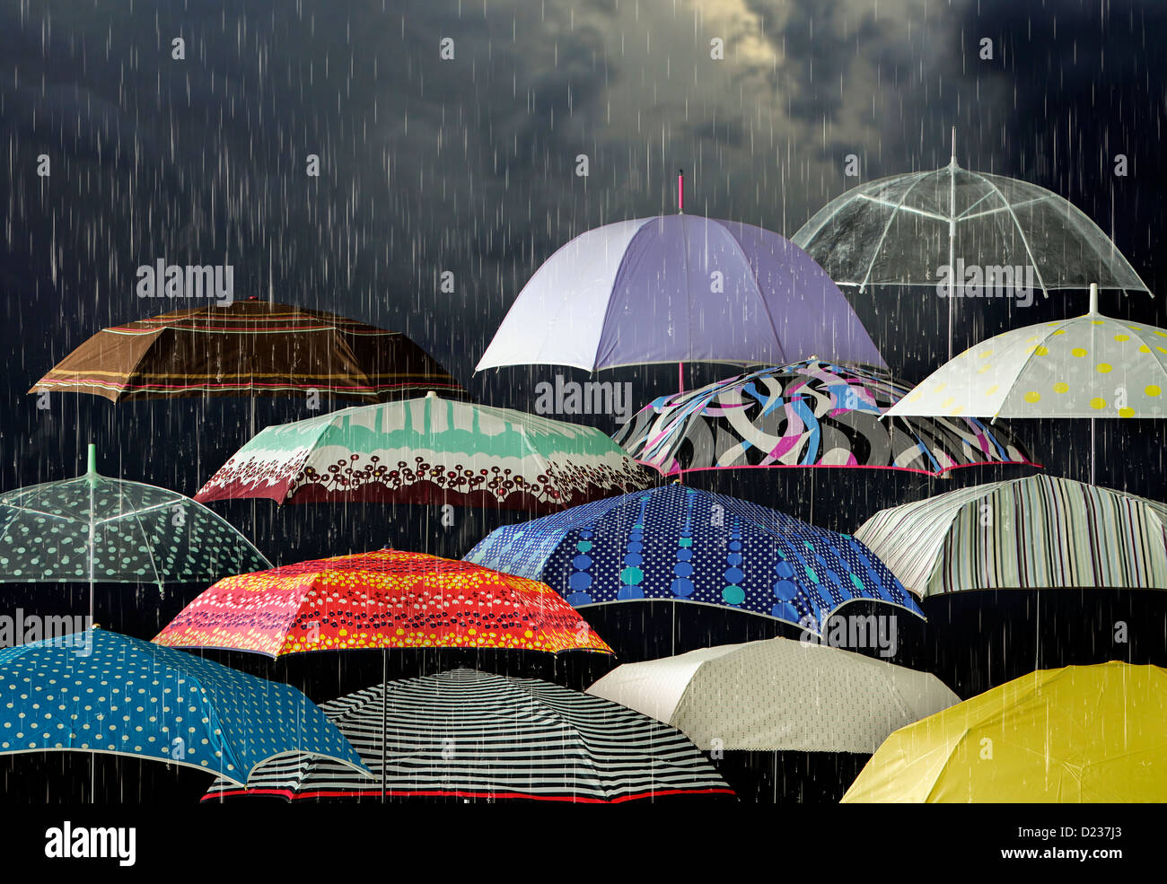 The magic umbrellas hi-res stock photography and images - Alamy
