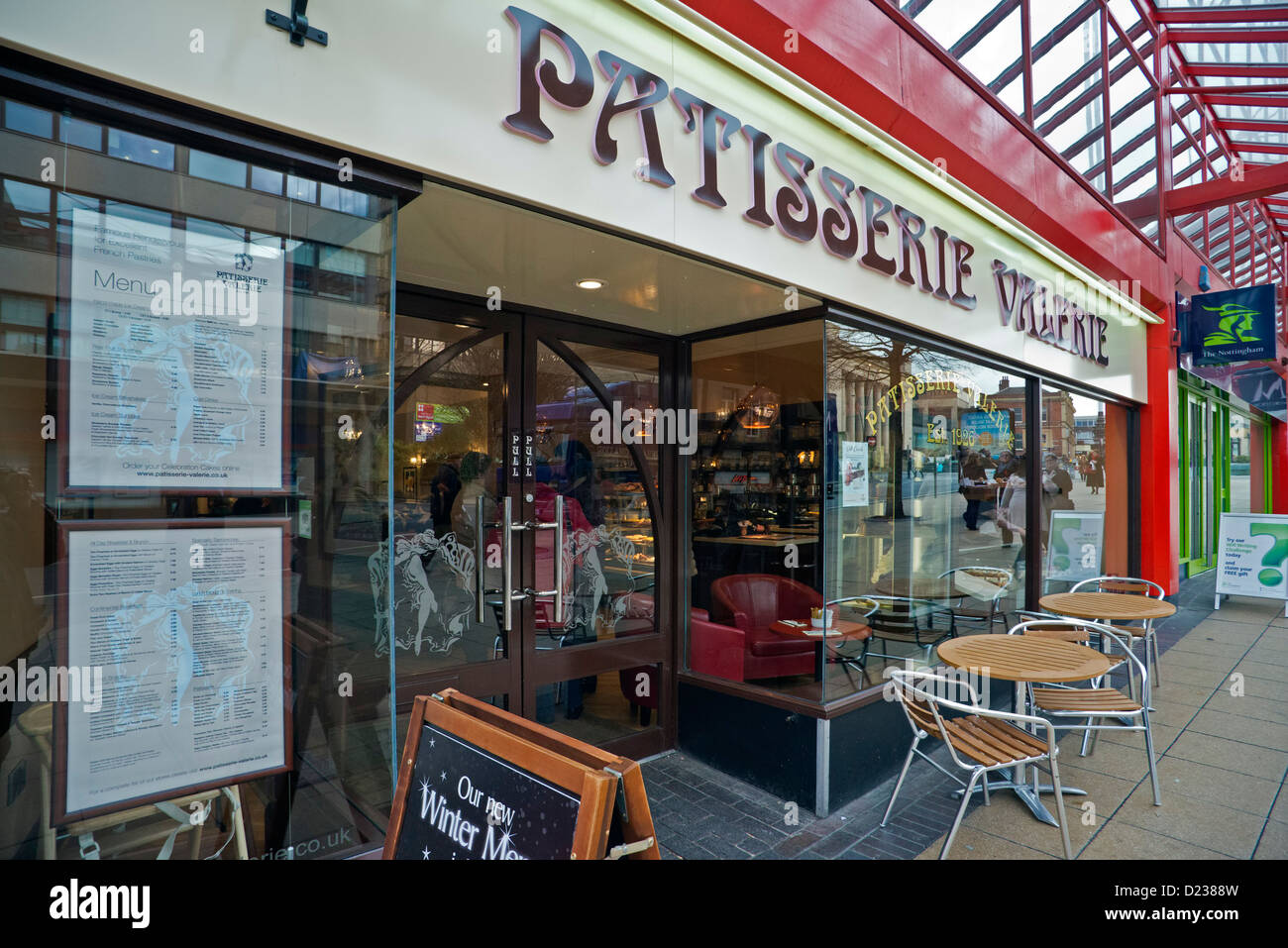 Patisserie Valerie shop and cafe Stock Photo