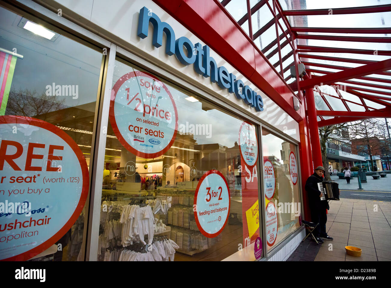 Mothercare store Stock Photo