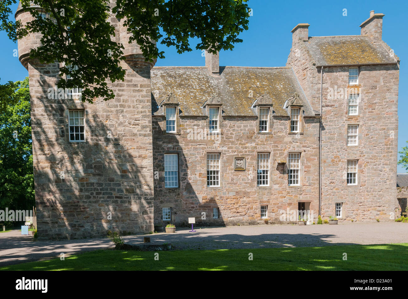 Kellie Castle nr Anstruther Fife Scotland Stock Photo Alamy