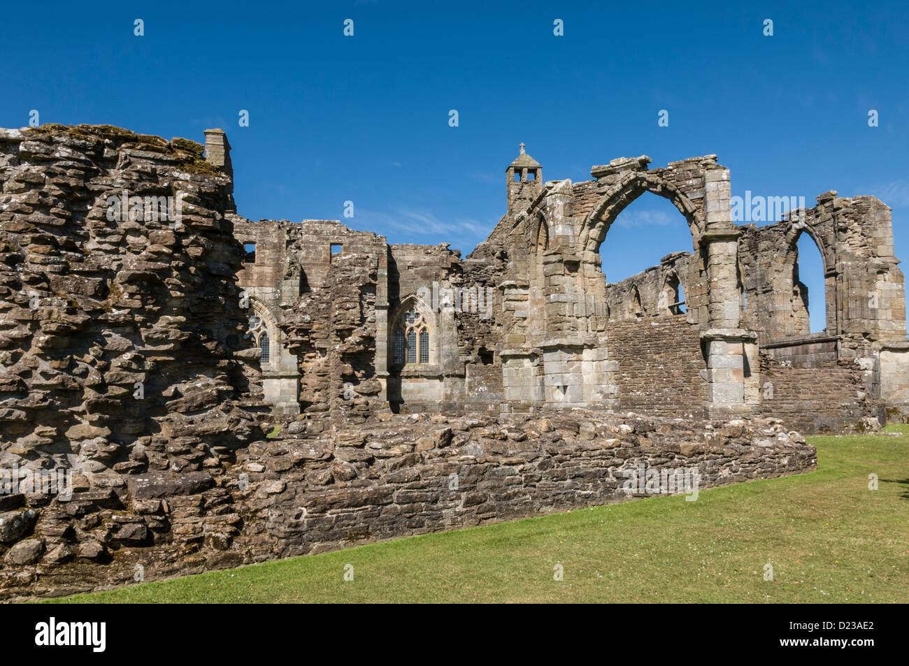 Crossraguel Abbey founded 1244 by DonnchadhEarl of Carrick nr Maybole South Ayrshhire Scotland Stock Photo