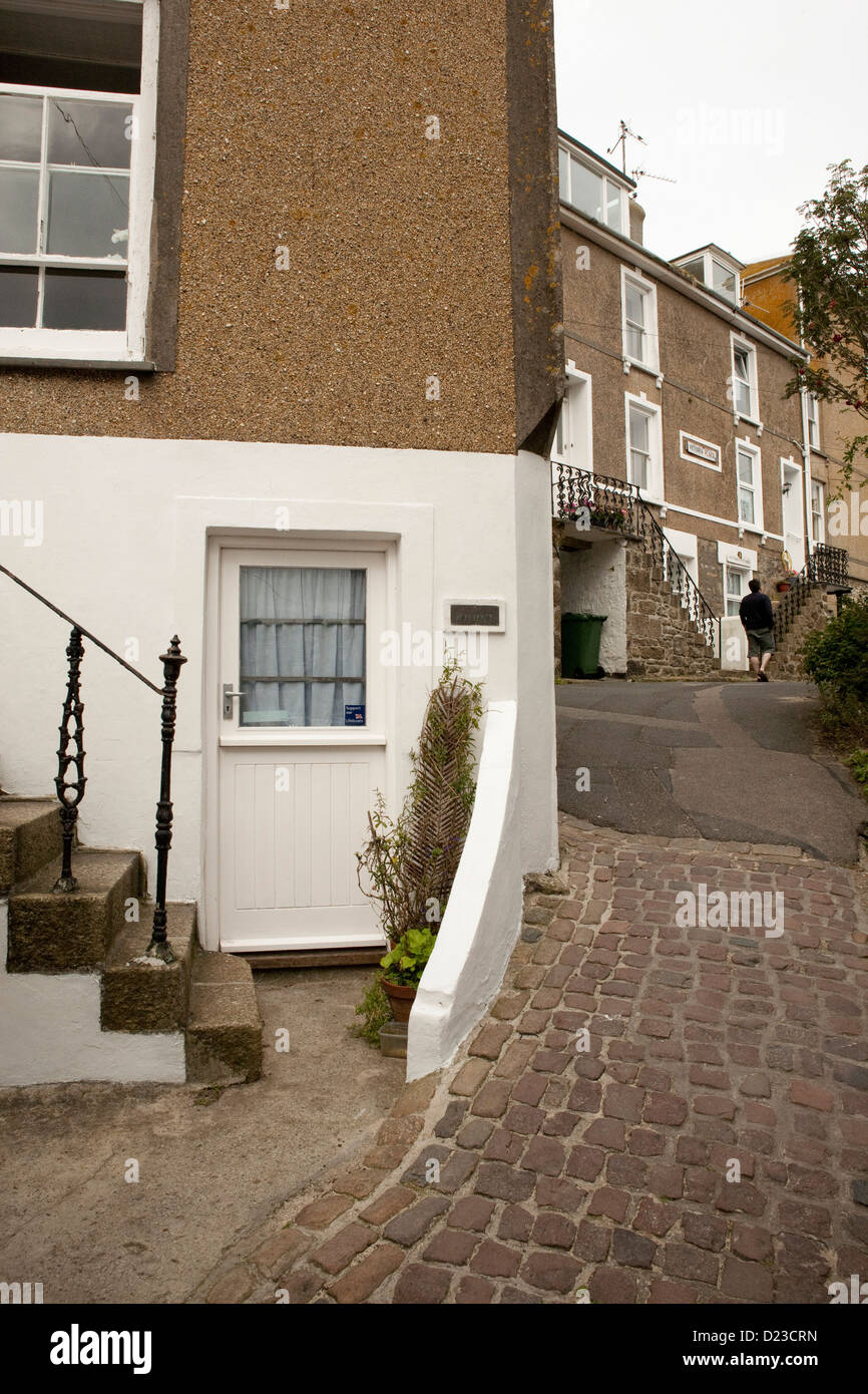 Streets of St Ives, Cornwall Stock Photo