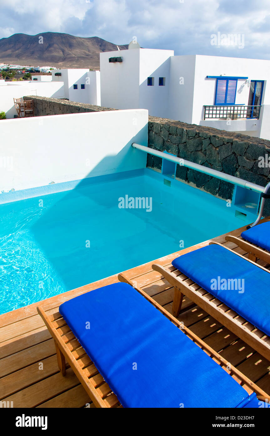 Traditional White House, Playa Blanca, Lanzarote, Spain Stock Photo Alamy
