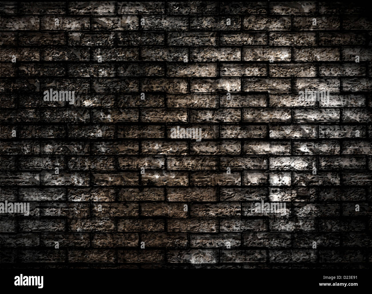 Dark old grunge brick wall texture wallpaper Stock Photo - Alamy