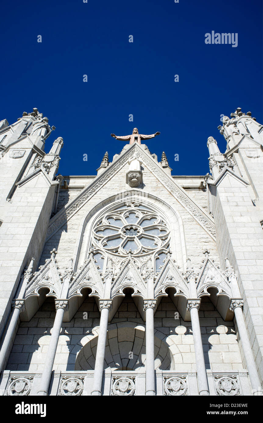 Church of the Sacred Heart of Jesus, Barcelona, Spain Stock Photo