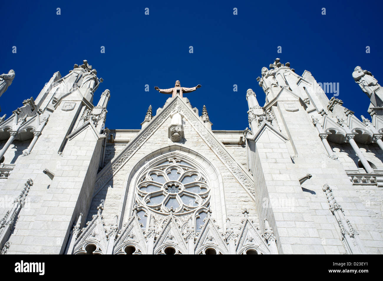 Church of the Sacred Heart of Jesus, Barcelona, Spain Stock Photo