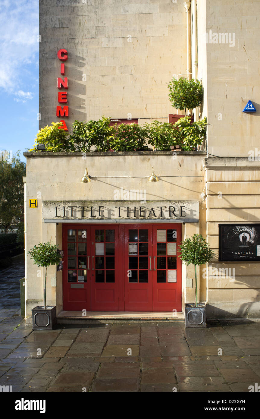 Little Theatre Cinema Bath Stock Photo - Alamy