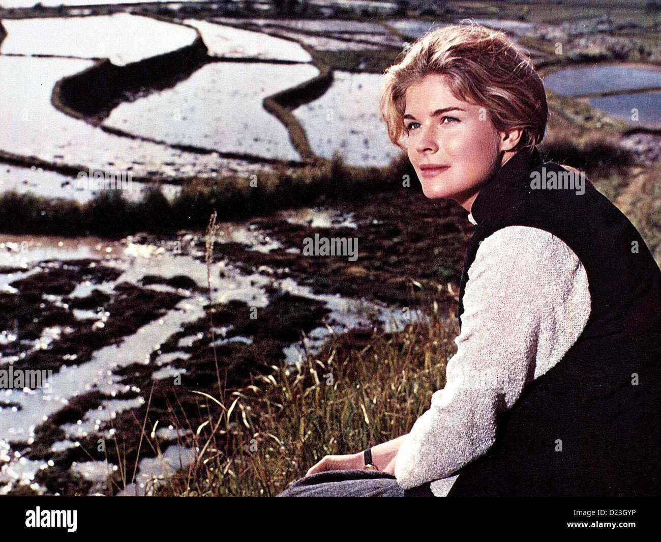 Kanonenboot Am Yangtse-Kiang  Sand Pebbles,  Candice Bergen Als in China der Buergerkrieg ausbricht, ist die amerikanische Stock Photo