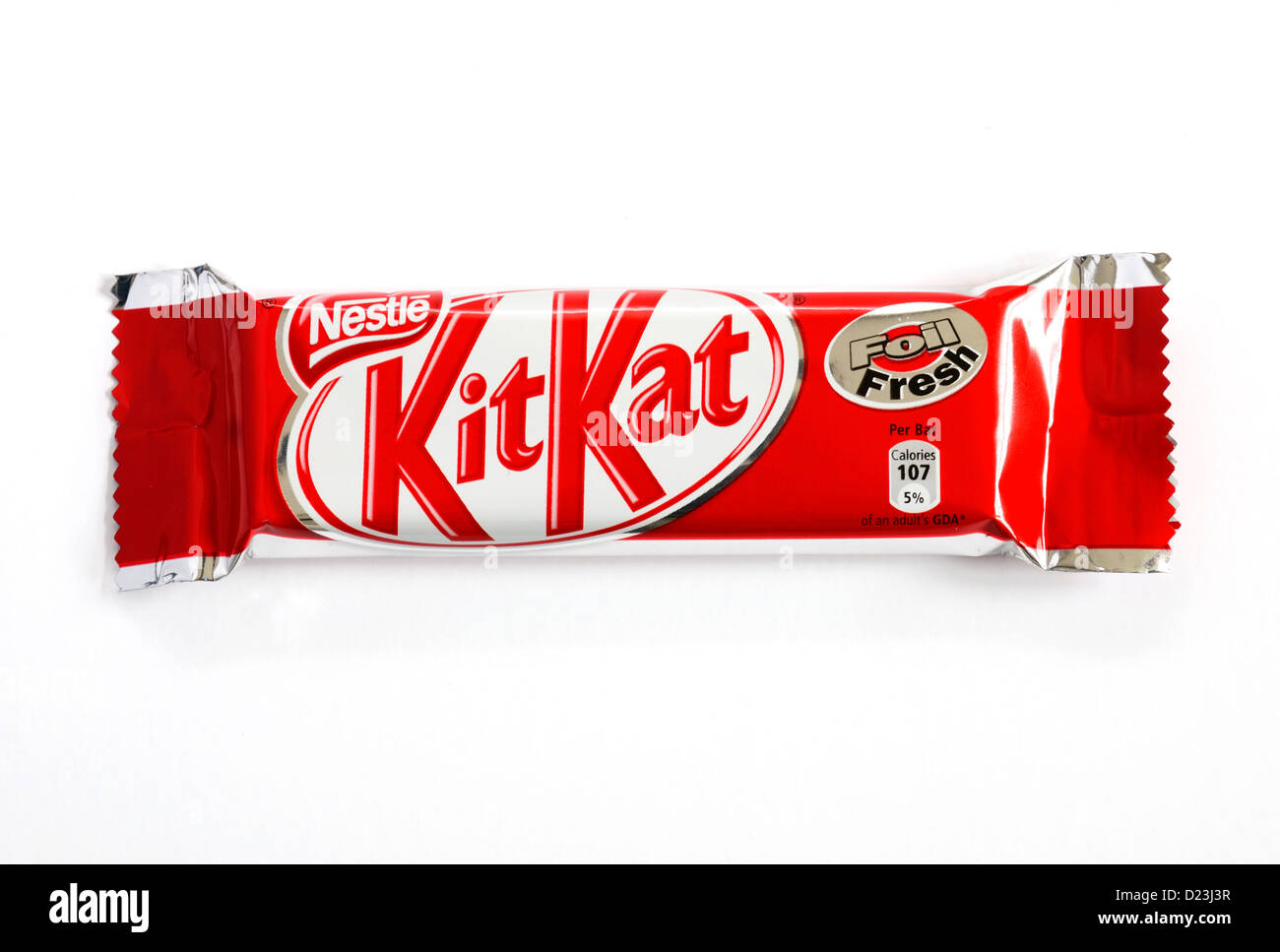 a kitkat choclate snack bar Stock Photo