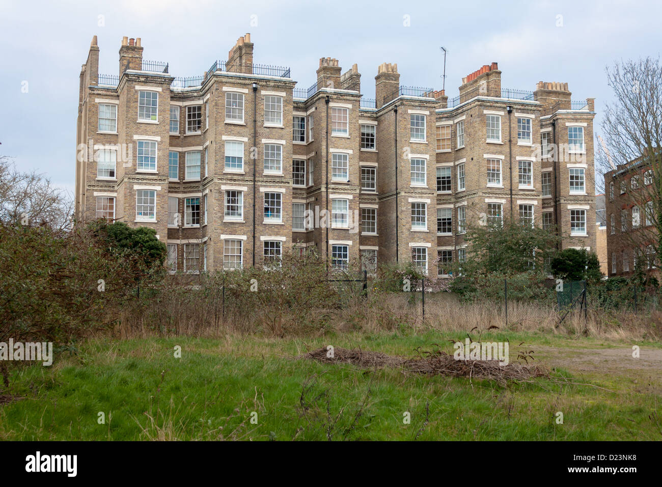Housing estate in east London Stock Photo Alamy