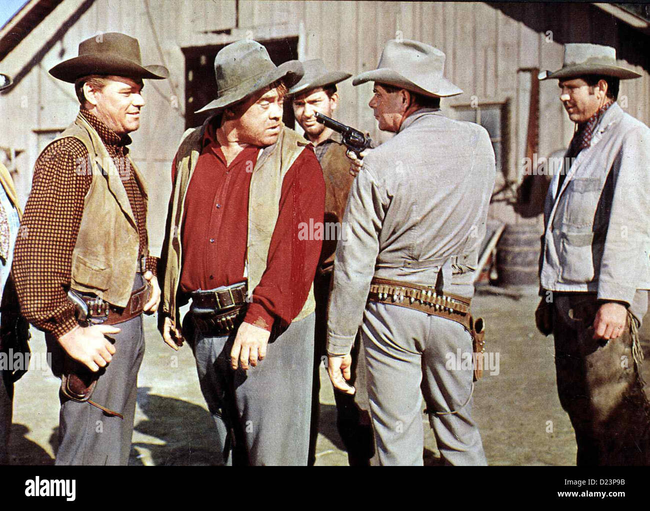 In Colorado Ist Der Teufel Los Sheepman, Mickey Shaughnessy, Glenn Ford Schafzuechter sind in