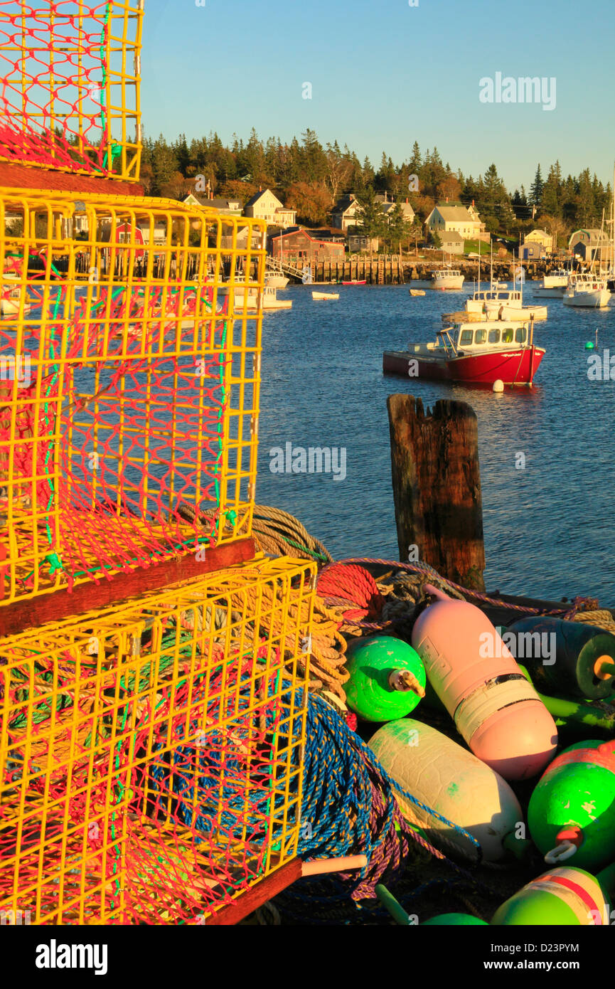 Carvers Harbor, Vinalhaven, Maine, USA Stock Photo Alamy