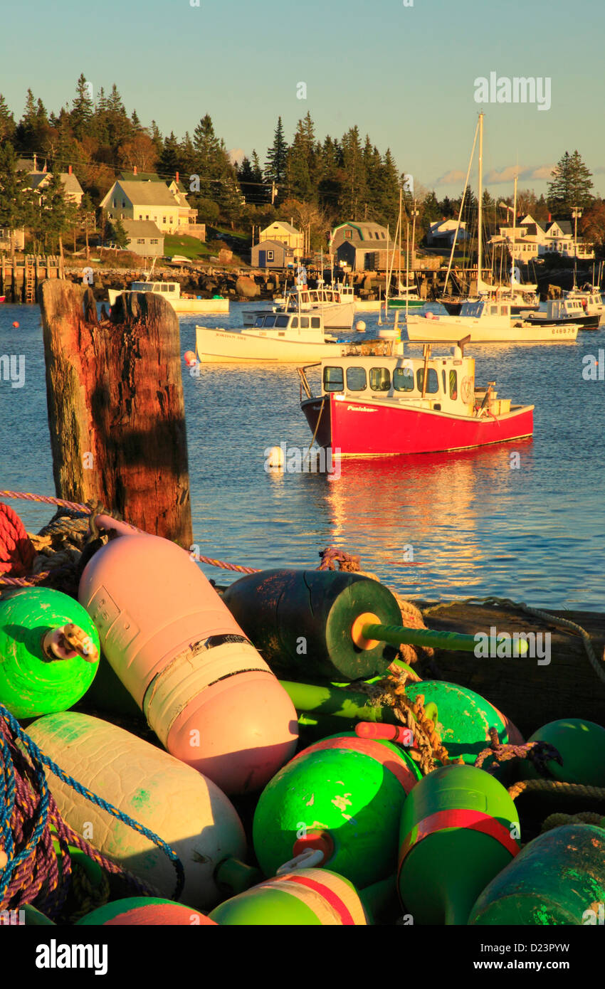 Carvers Harbor, Vinalhaven, Maine, USA Stock Photo Alamy