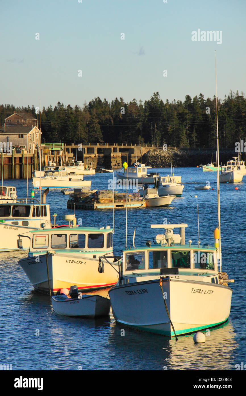 Carvers Harbor, Vinalhaven, Maine, USA Stock Photo Alamy