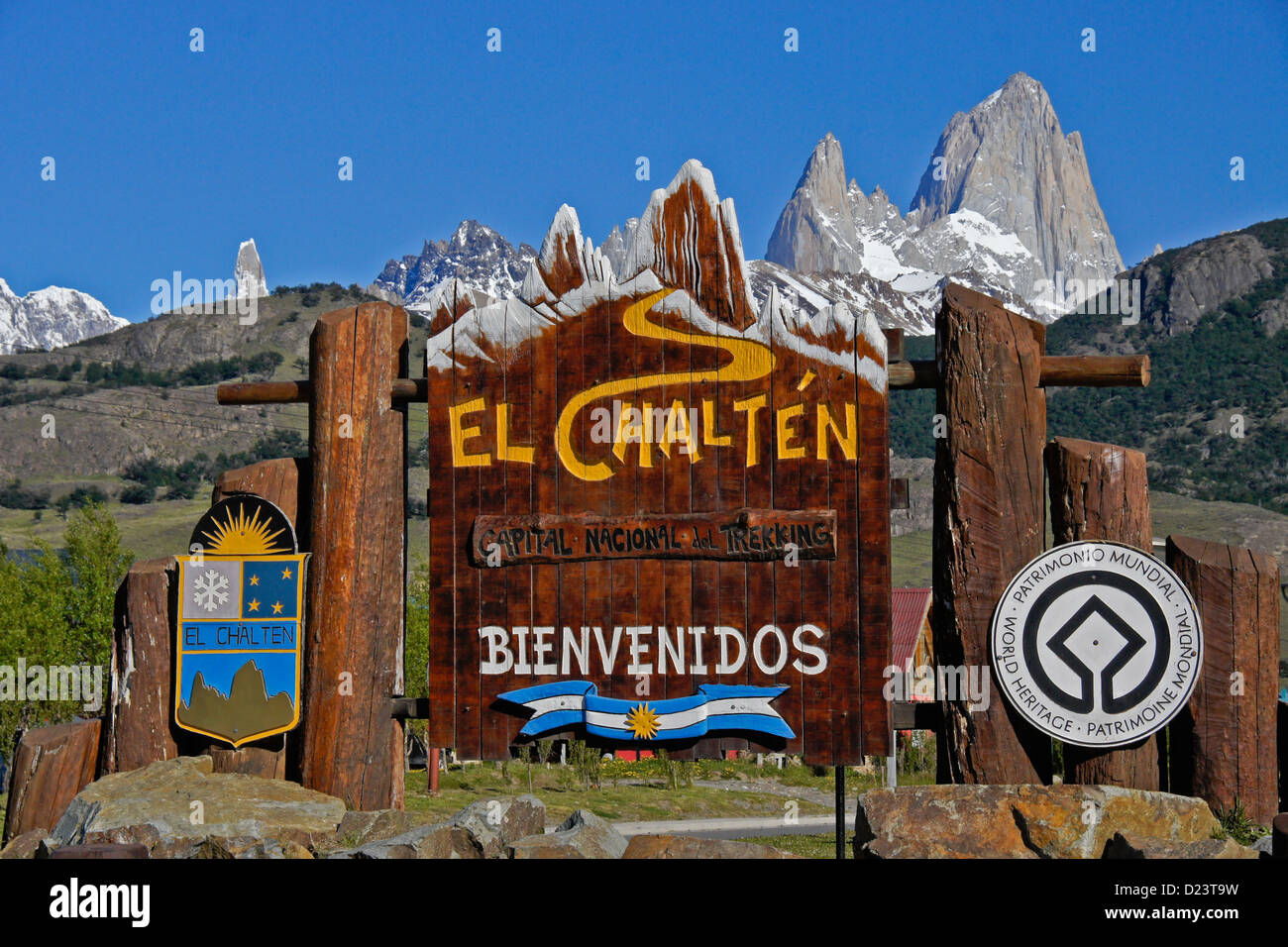 Bienvenidos patagonia hi-res stock photography and images - Alamy