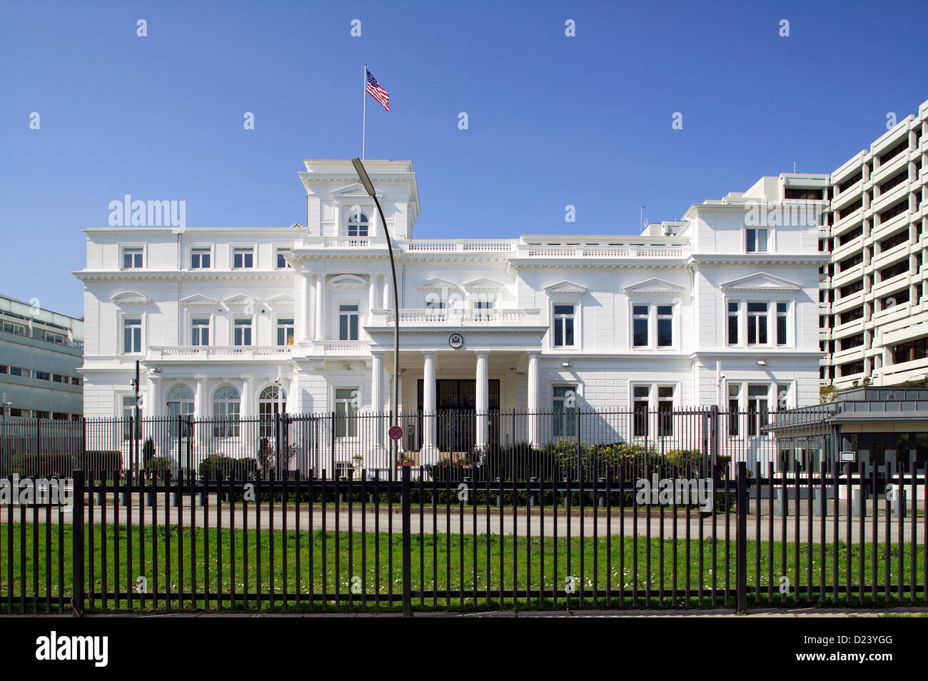 Hamburg, Germany, Consulate of the United States of America on the