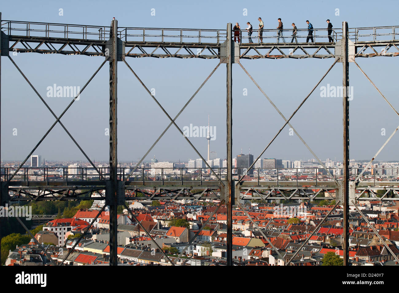 Aerial view gasometer construction hi-res stock photography and images ...