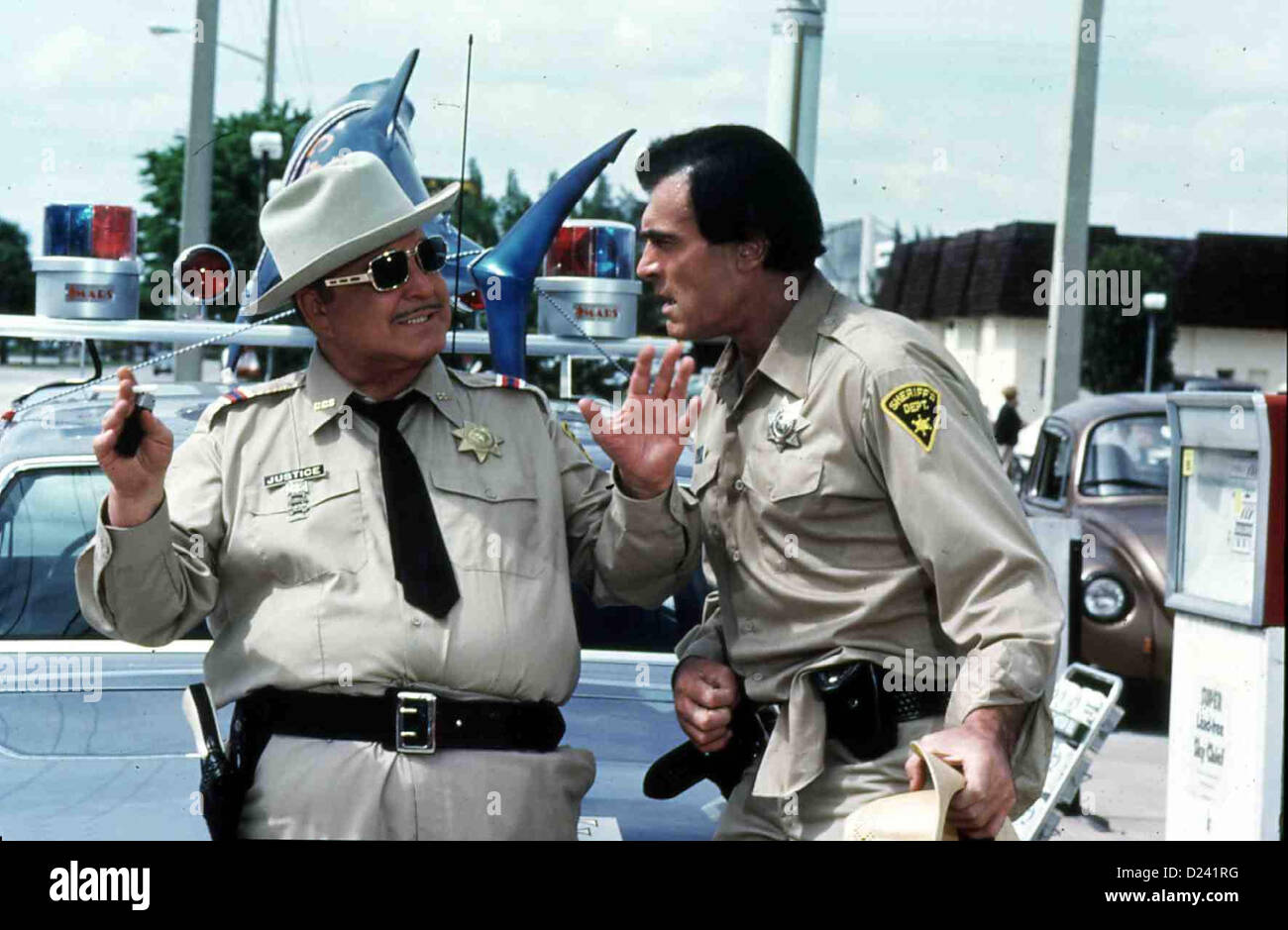 Das Ausgekochte Schlitzohr Iii  Smokey Bandit Iii.  Jackie Gleason, Mike Henry Der trottelige Sheriff Buford T. Justice (Jackie Stock Photo