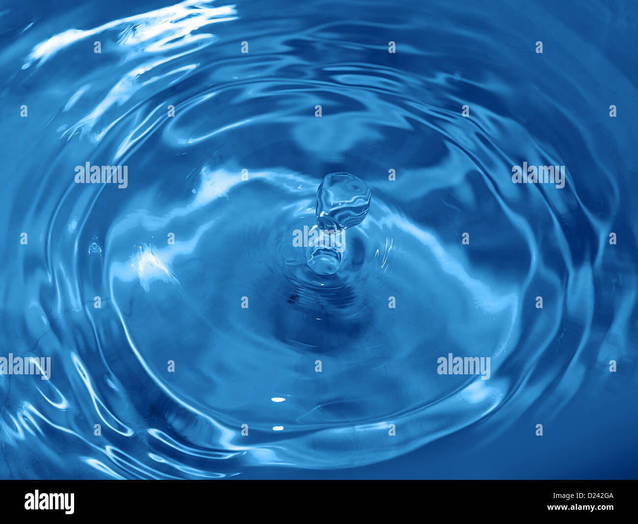 Water splash Stock Photo