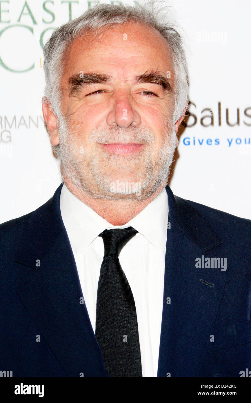 Luis Moreno-Ocampo attends the Cinema For Peace Foundation's 2013 Gala For Humanity at Beverly Hills Hotel on January 11, 2013 in Beverly Hills, California. Stock Photo