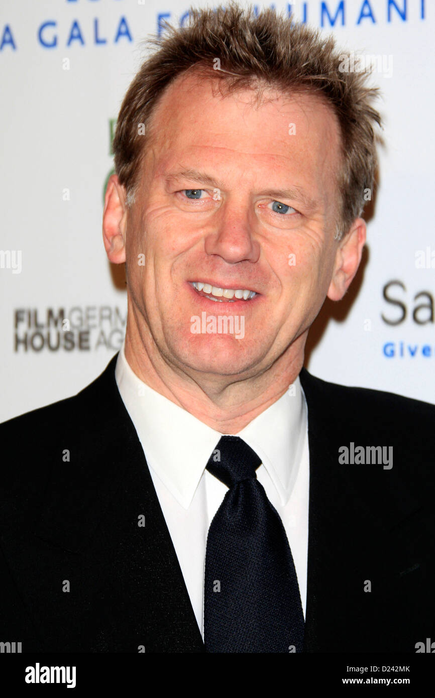 Ted Braun attends the Cinema For Peace Foundation's 2013 Gala For Humanity at Beverly Hills Hotel on January 11, 2013 in Beverly Hills, California. Stock Photo