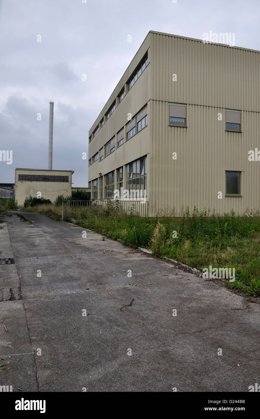 Germany, Bavaria, View of factory buildings Stock Photo