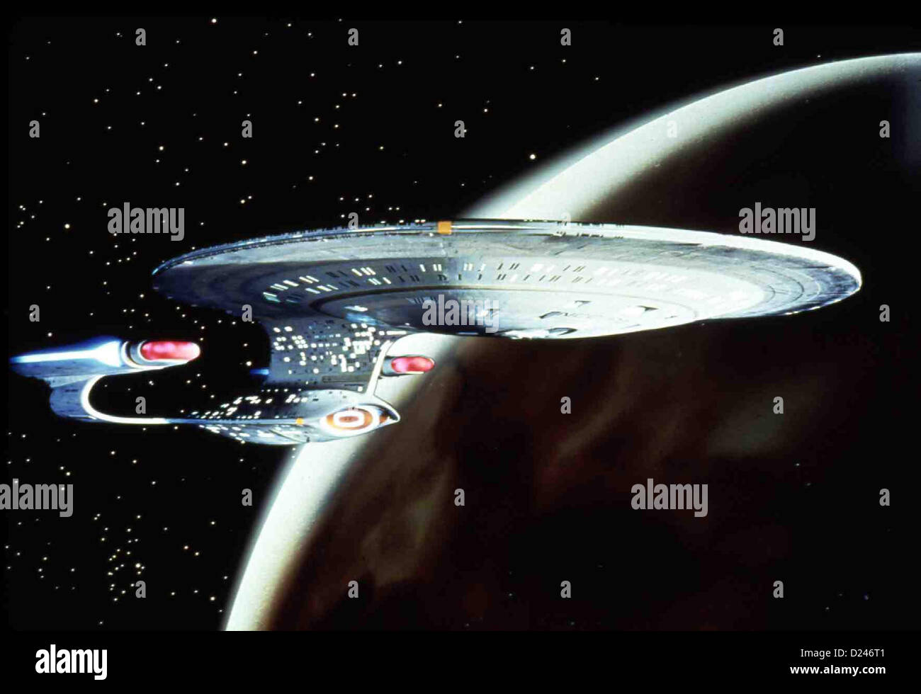 Raumschiff Enterprise - Das Naechste Jahrhundert  Star Trek: Next Generation  Szene *** Local Caption *** 1987 series 1987-94 Stock Photo