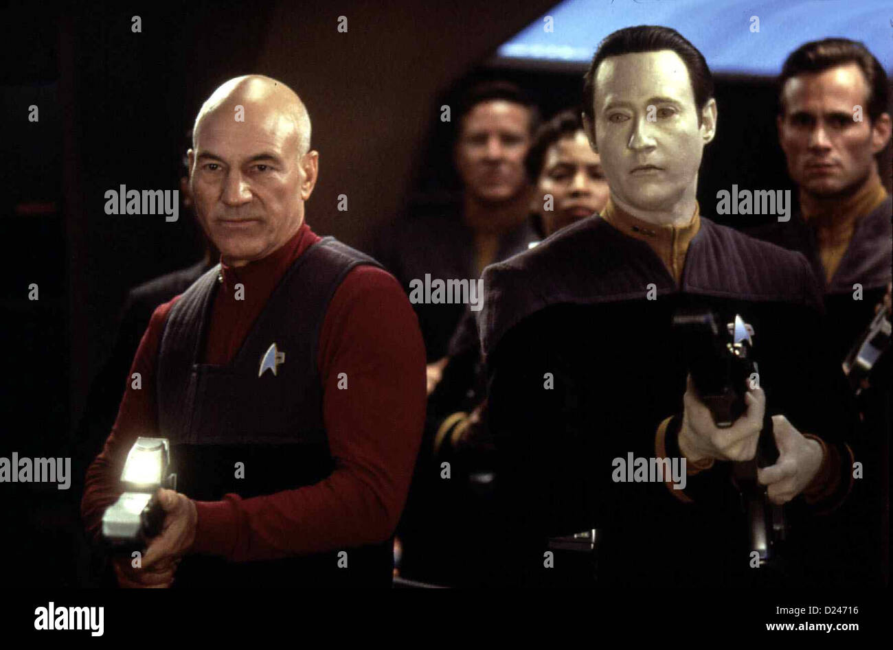 Star Trek - Der Erste Kontakt  Star Trek: First Contact  Patrick Stewart, ?, ?, Brent Spiner, ? Das Universum im 24. Stock Photo