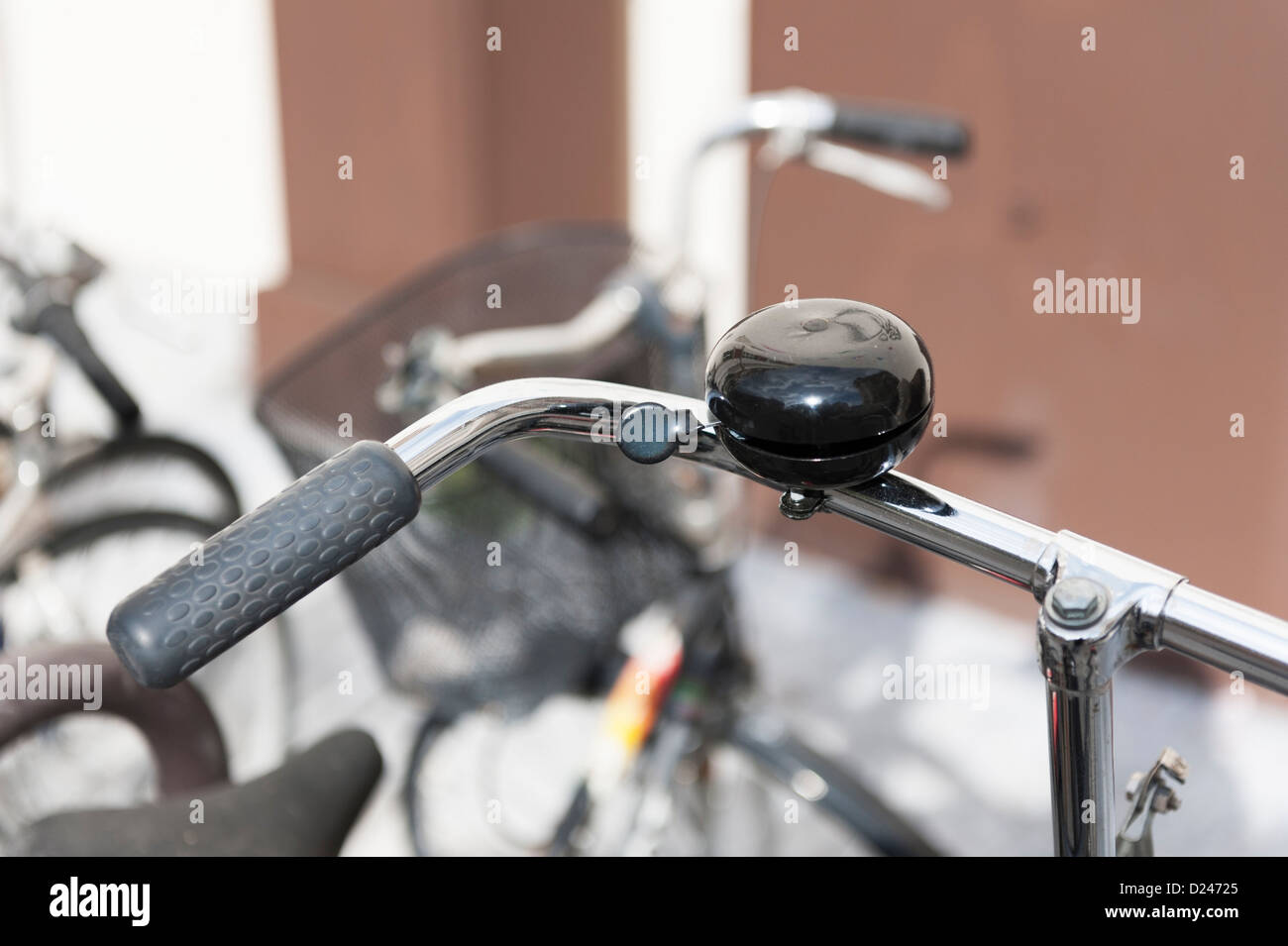 PARIS, FRANCE: Bicycle bell. Stock Photo