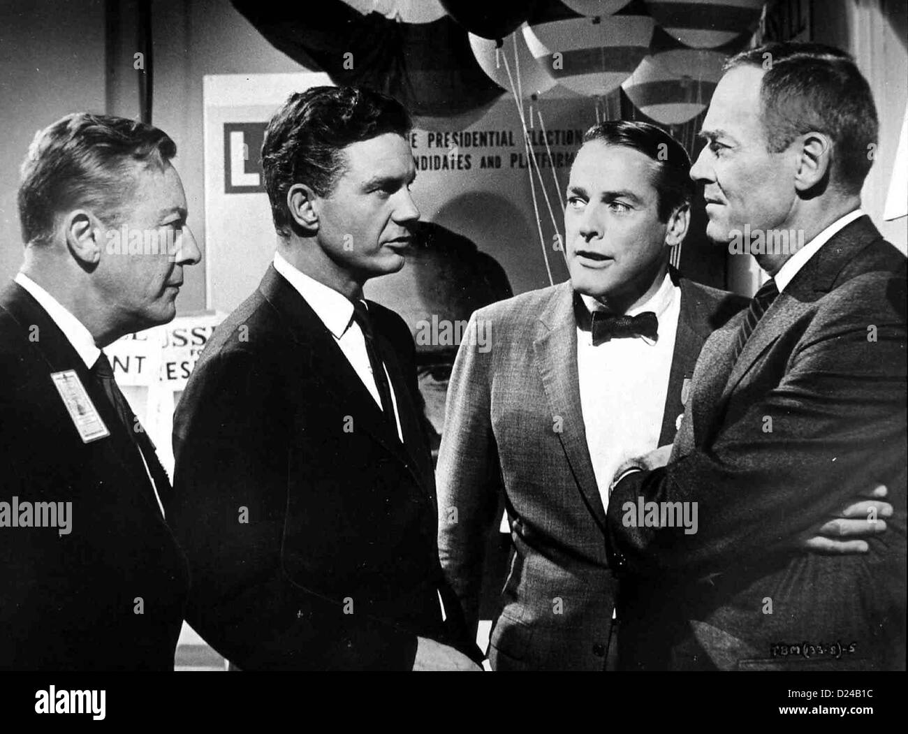 Der Kandidat  Stripper,  ?, Cliff Robertson, Kevin McCarthy, Henry Fonda Die Entscheidung ueber den naechsten US-Praesidenten Stock Photo