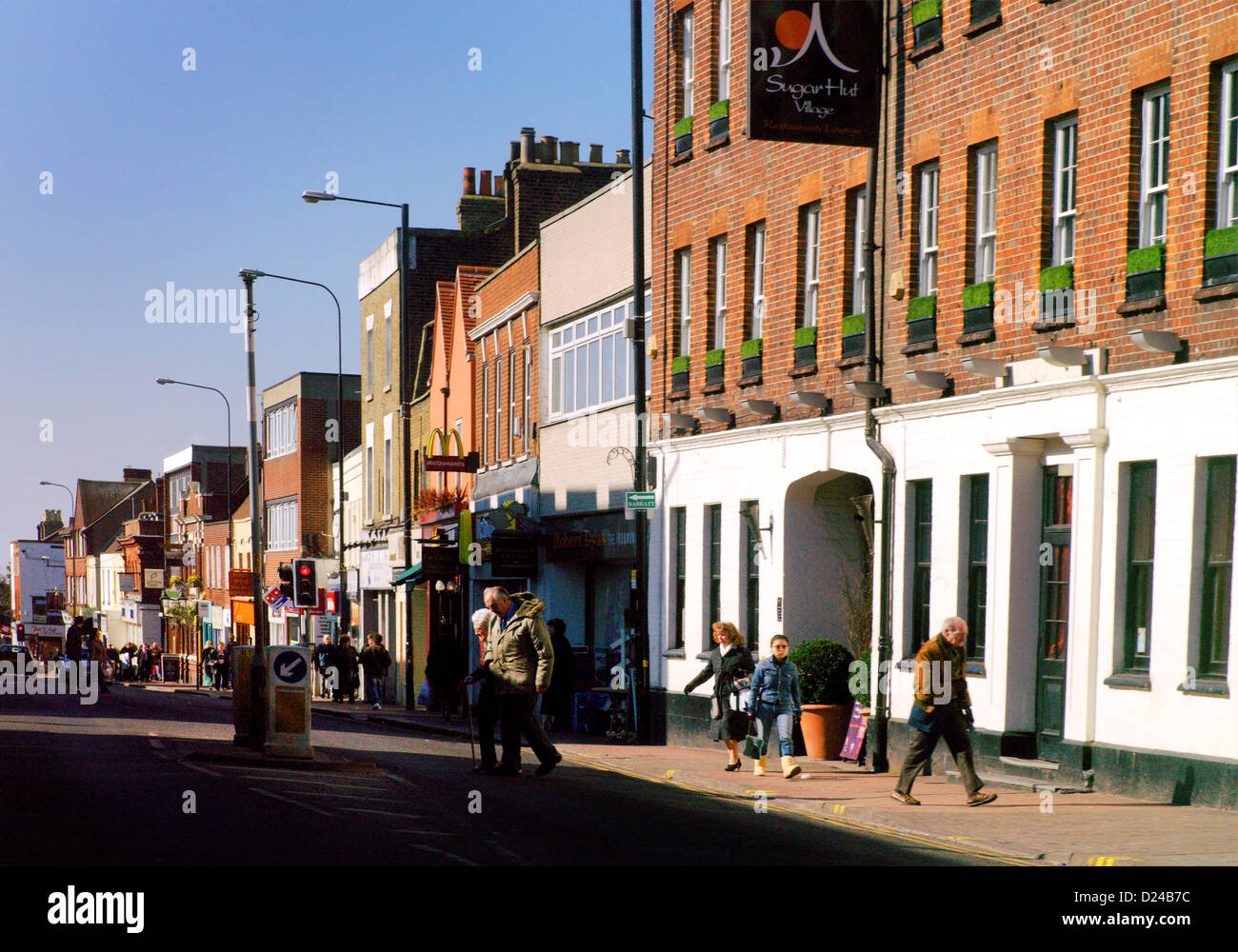 Brentwood high street hires stock photography and images Alamy