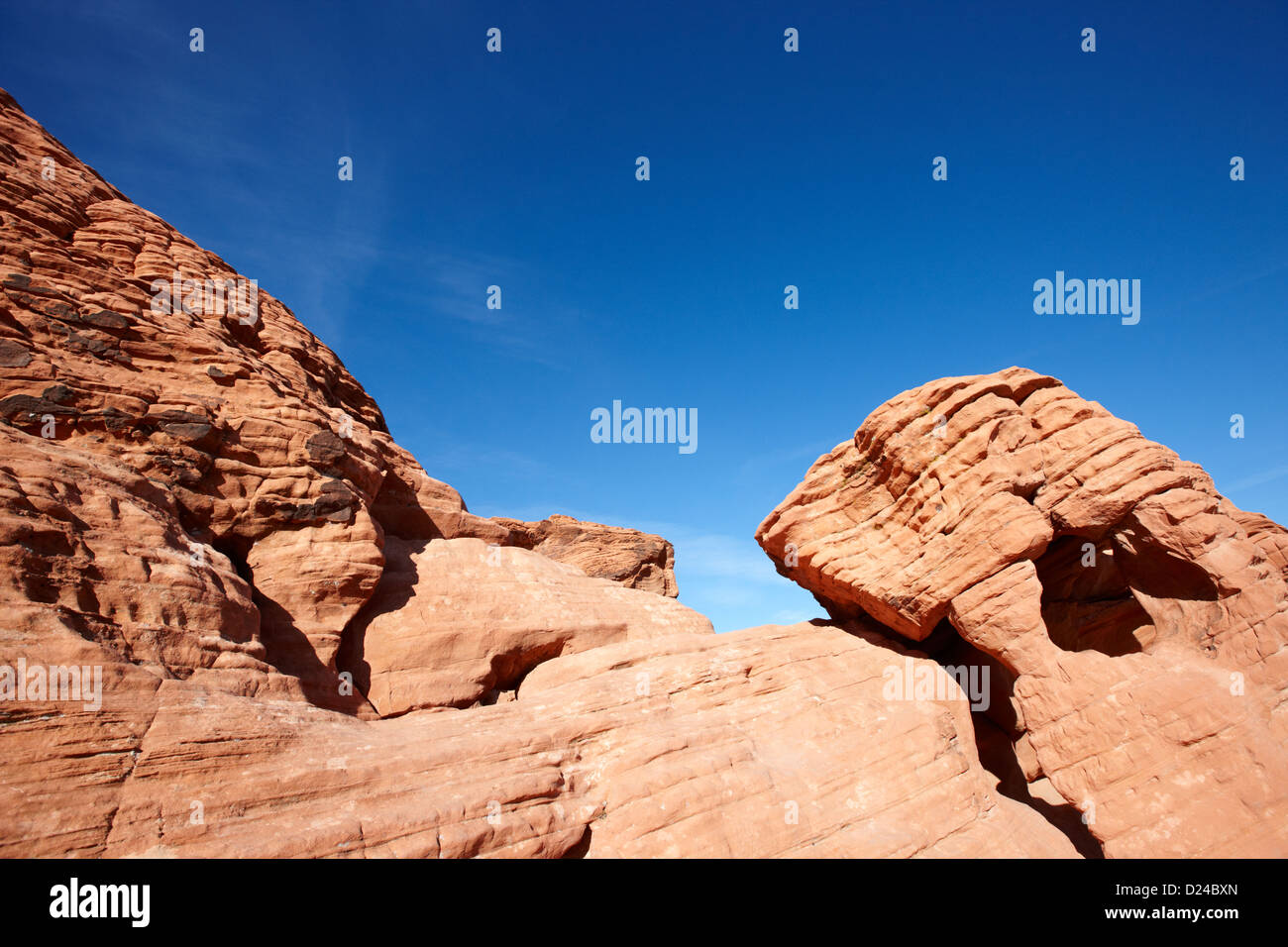 beehives sandstone formations in valley of fire state park nevada usa Stock Photo