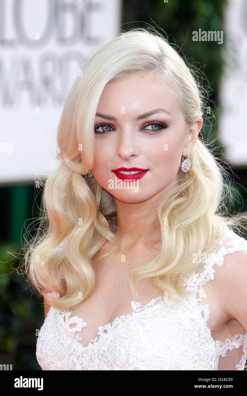 Beverly Hills, California, USA. 13th January 2013. Francesca Eastwood at arrivals for 70th Golden Globe Awards Presentation - Part 2, Beverly Hilton Hotel, Beverly Hills, CA January 13, 2013. Photo By: Charlie Williams/Everett Collection Stock Photo