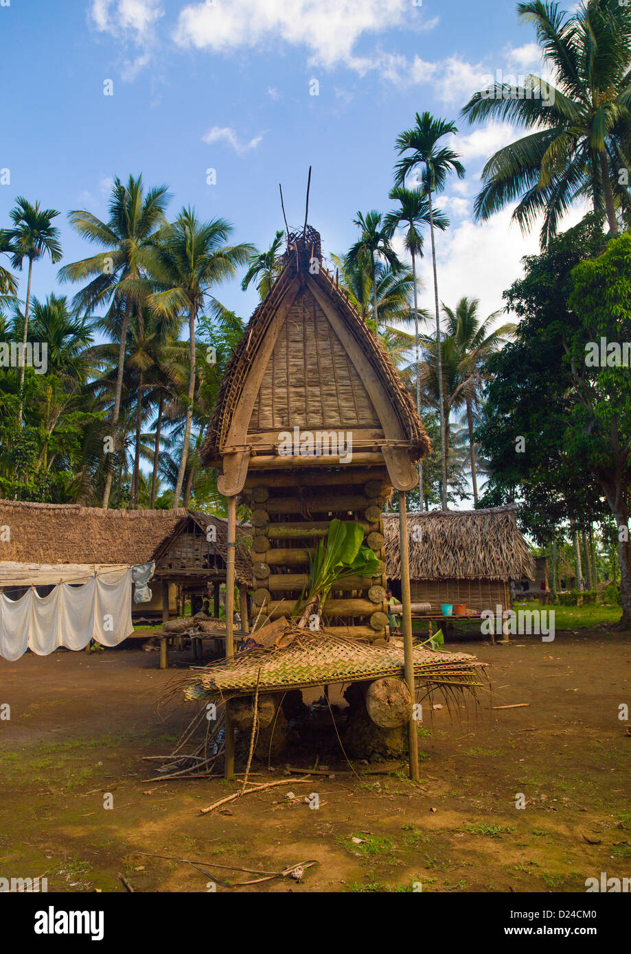 Yam House, Trobriand Islands, Papua New Guinea Stock Photo Alamy
