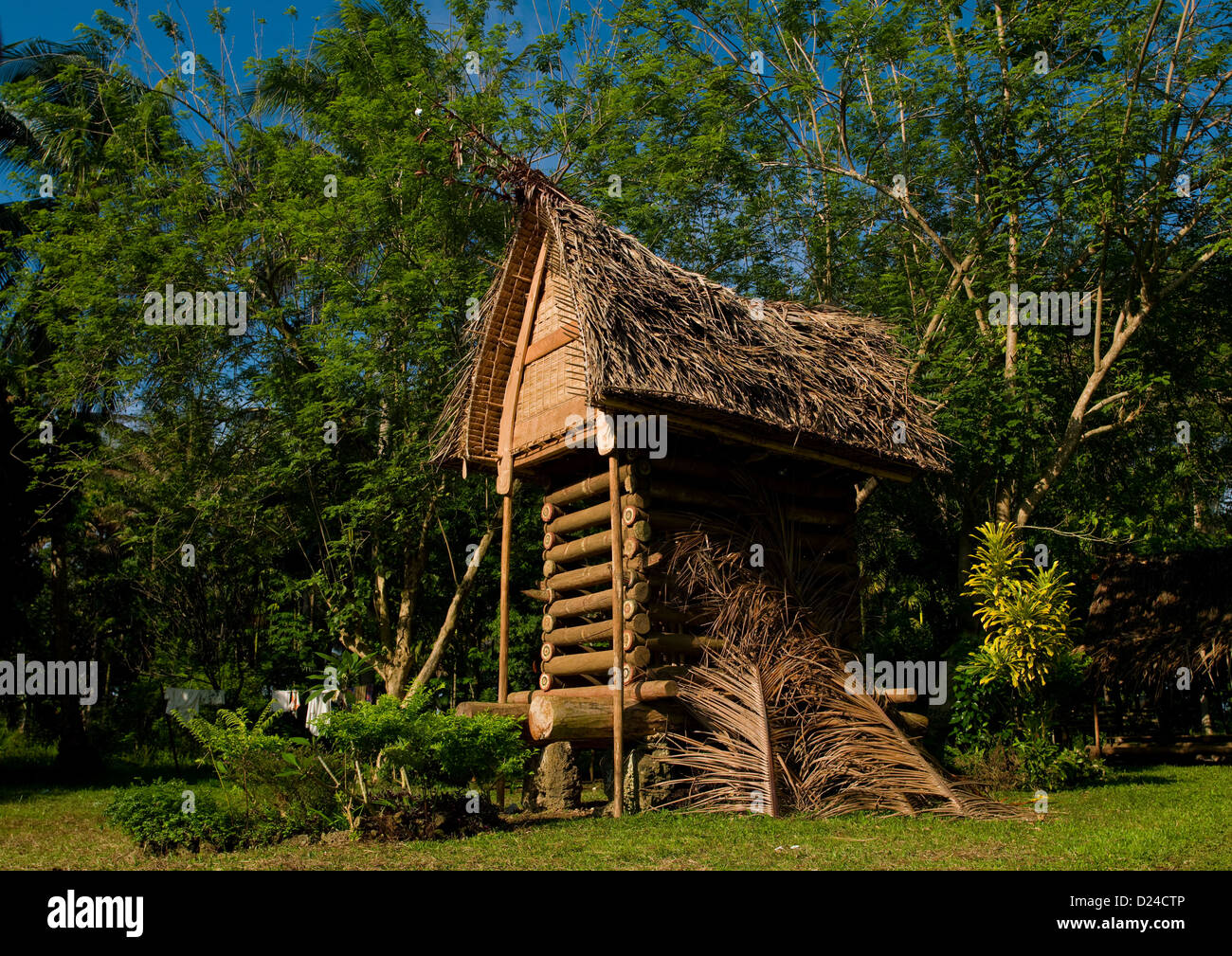 Yam House, Trobriand Islands, Papua New Guinea Stock Photo Alamy