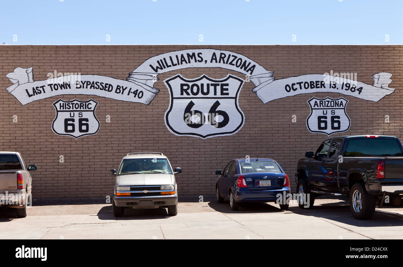 Route 66 garage hires stock photography and images Alamy