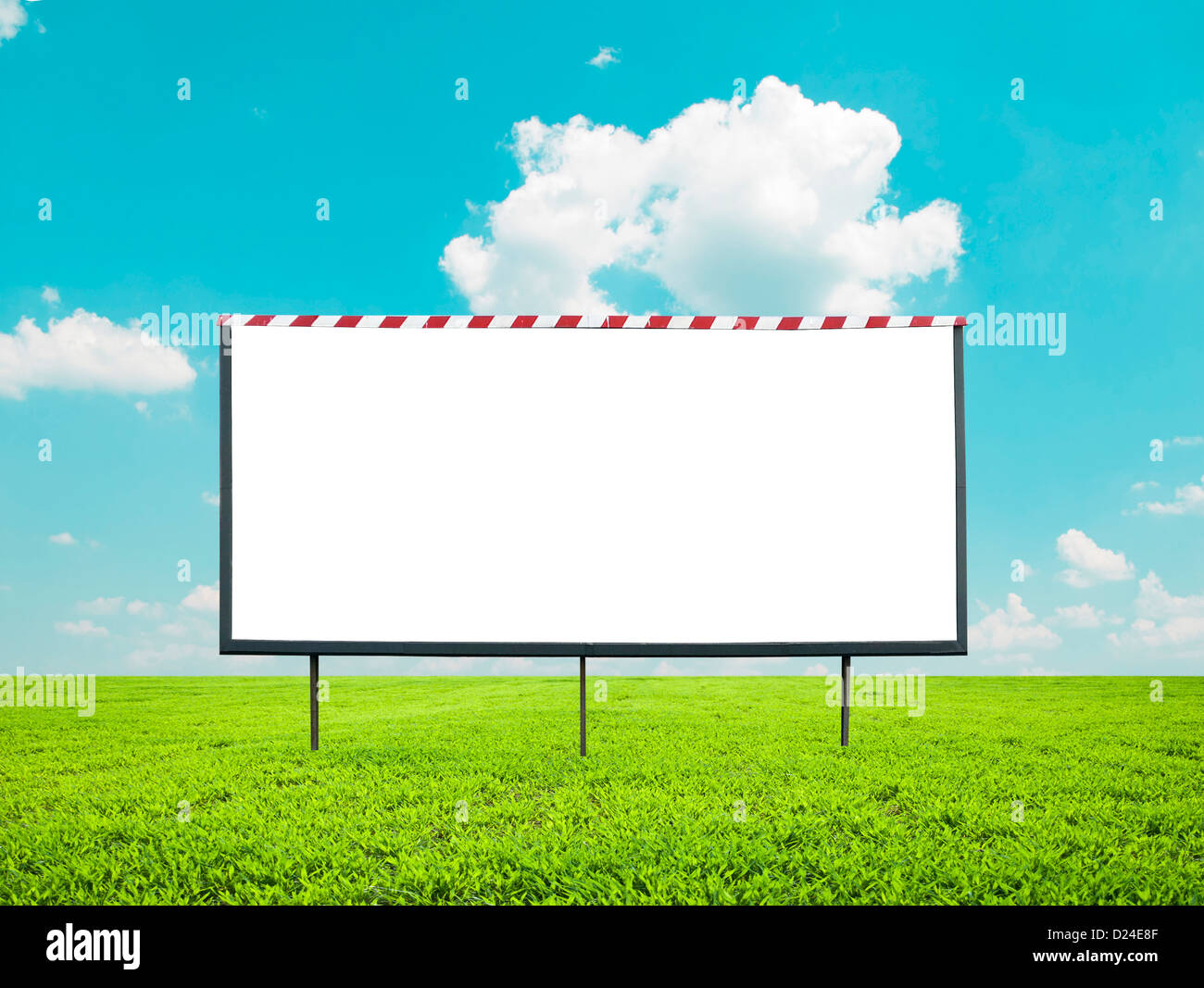 Green blank billboard big tree hi-res stock photography and images - Alamy