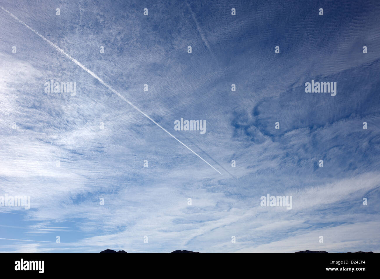 Aircraft Contrail High Resolution Stock Photography and Images - Alamy