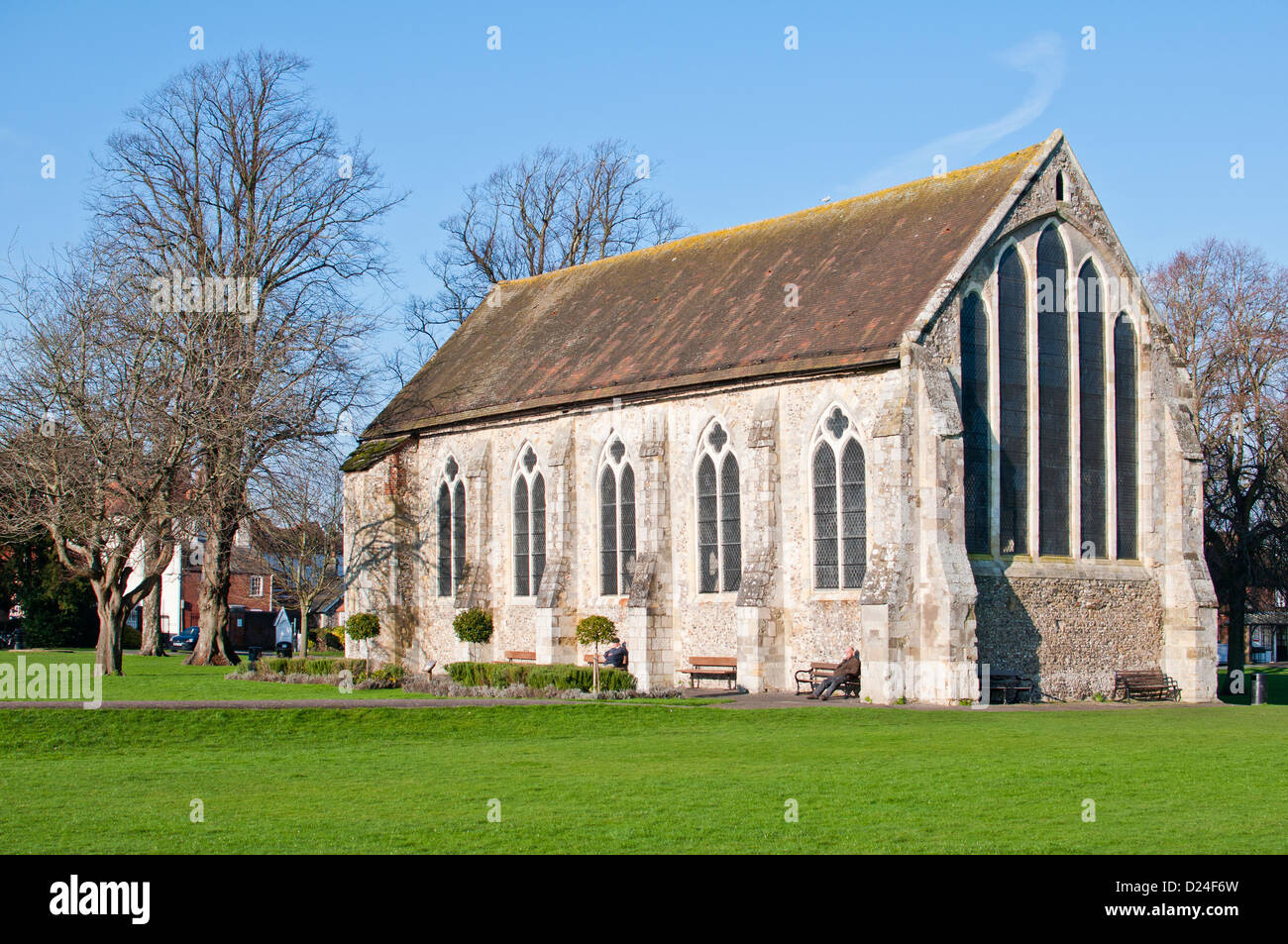 chichester guildhall priory park Stock Photo Alamy