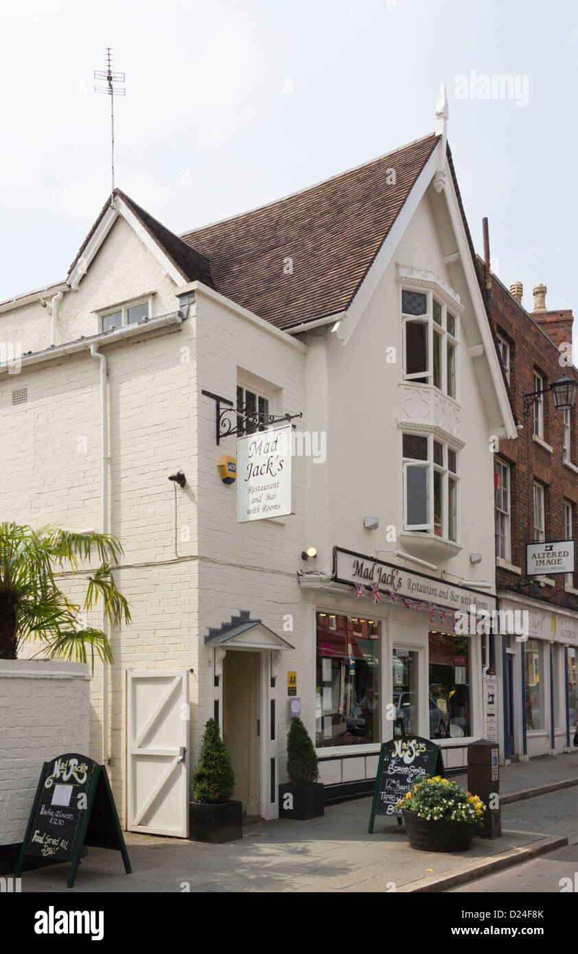 Mad Jack's restaurant and hotel on St. Mary's Street in