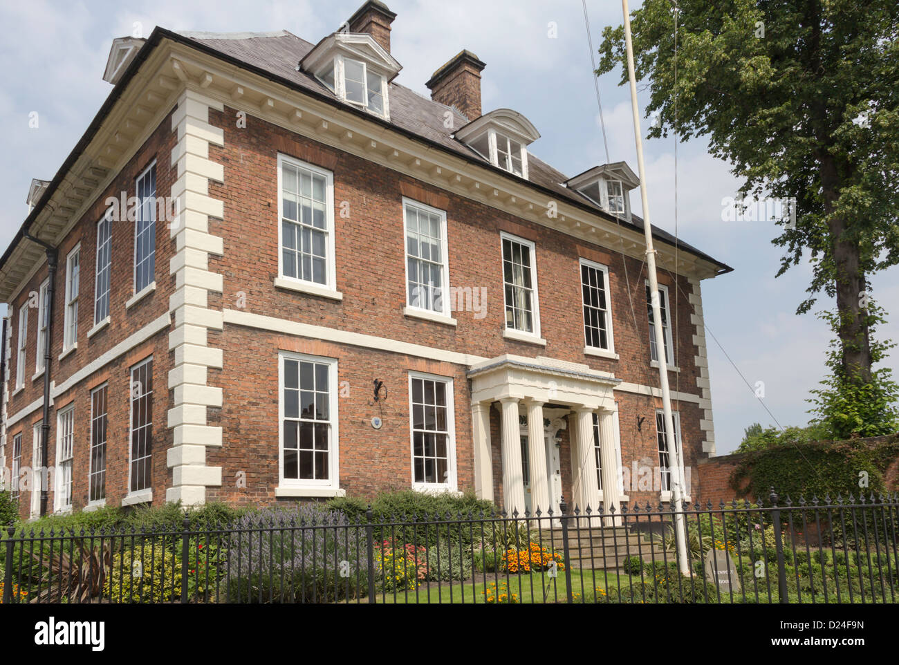 17th century grade II listed Newport House Dogpole Shrewsbury, once the