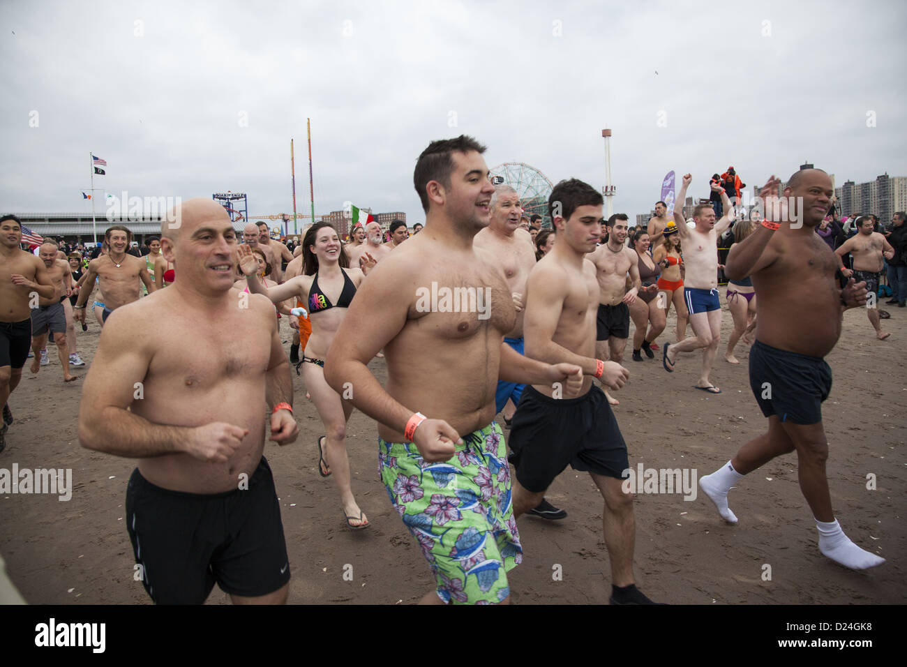 2013 coney island polar bear hi-res stock photography and images - Alamy