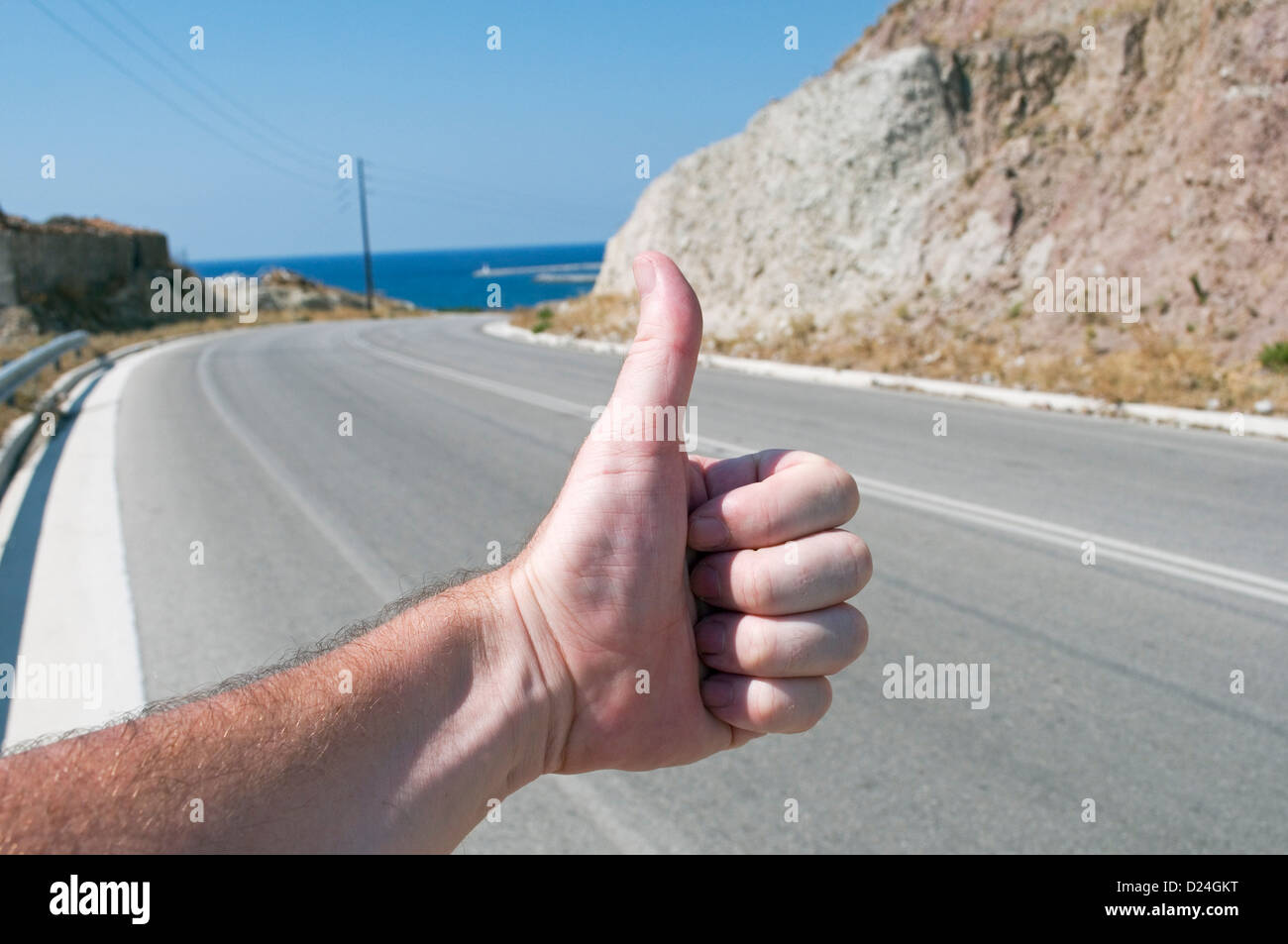 Hitchhiking europe hires stock photography and images Alamy