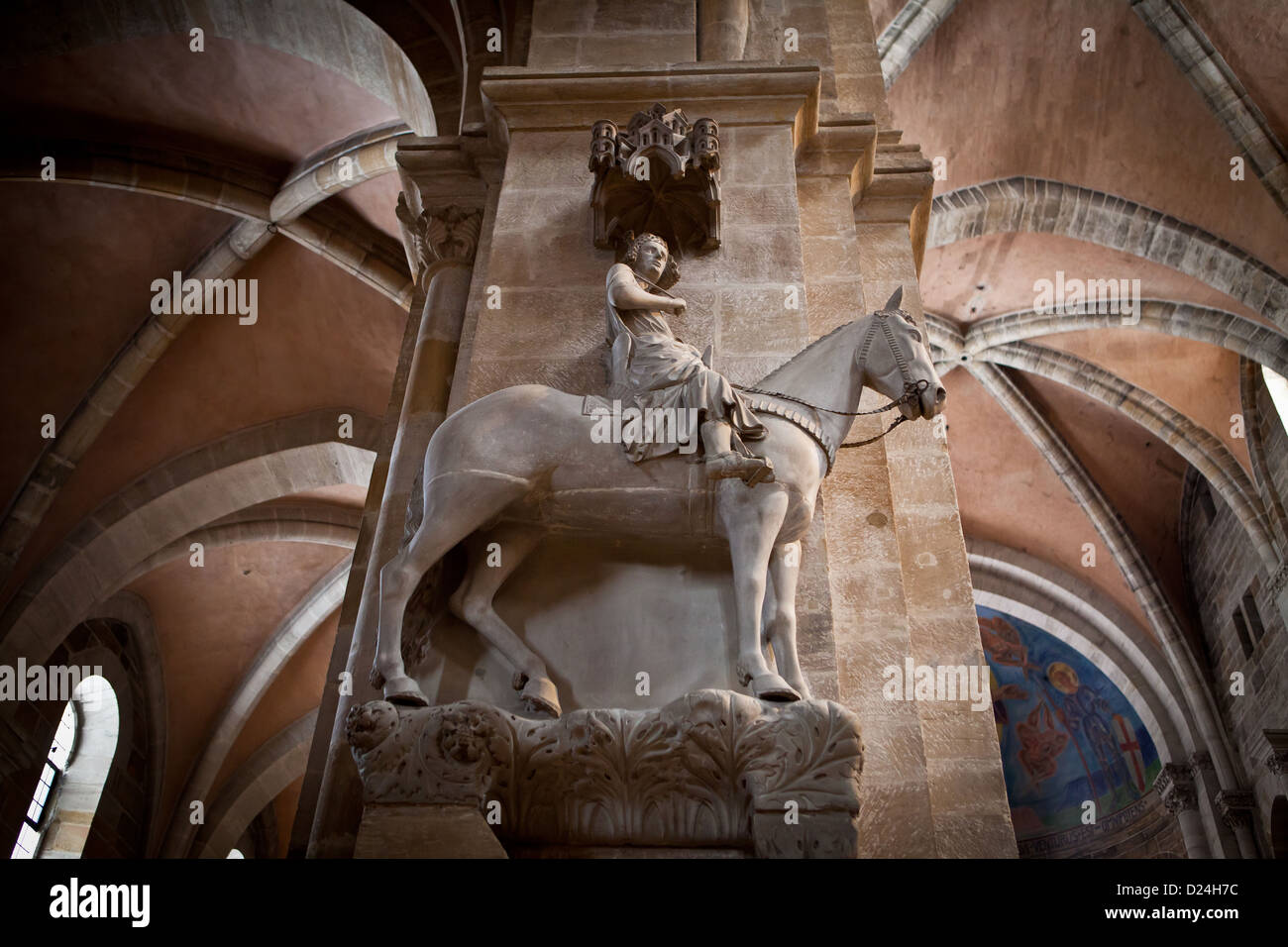 Bamberg Rider, Bamberg Cathedral Stock Photo
