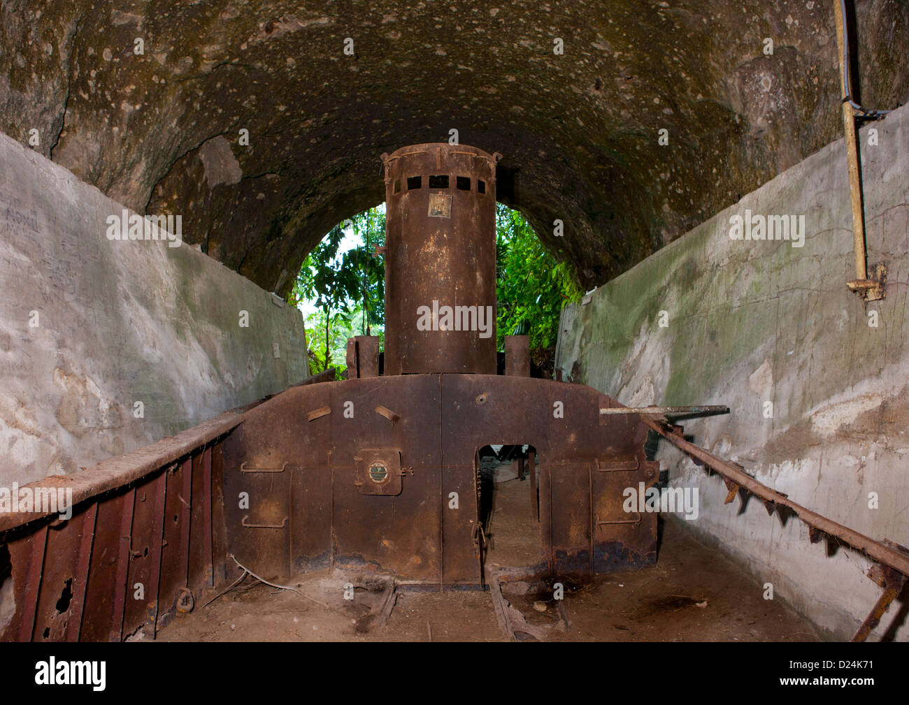 The Karavia Tunnels Of Rabaul, New Britain Island, Papua New Guinea Stock Photo Alamy