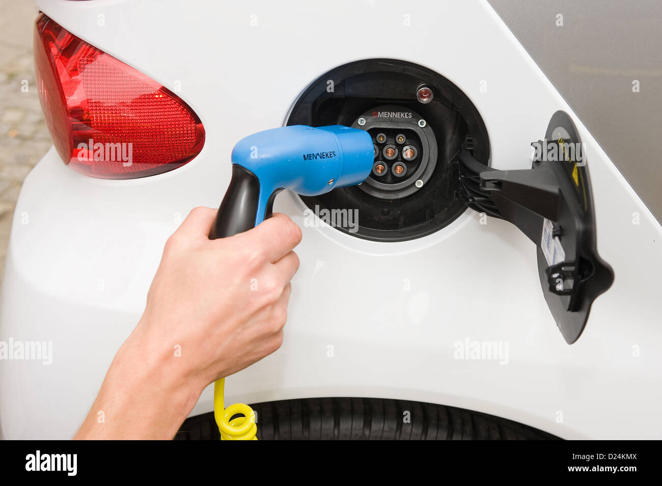 Berlin, Germany, the company Mennekes charger for cars elektobetriebene  Stock Photo - Alamy