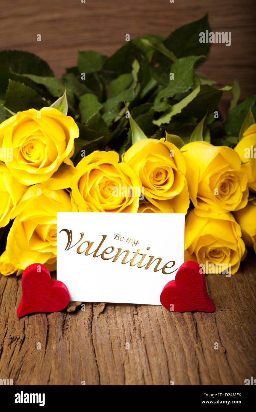 Card two hearts words hi-res stock photography and images - Alamy