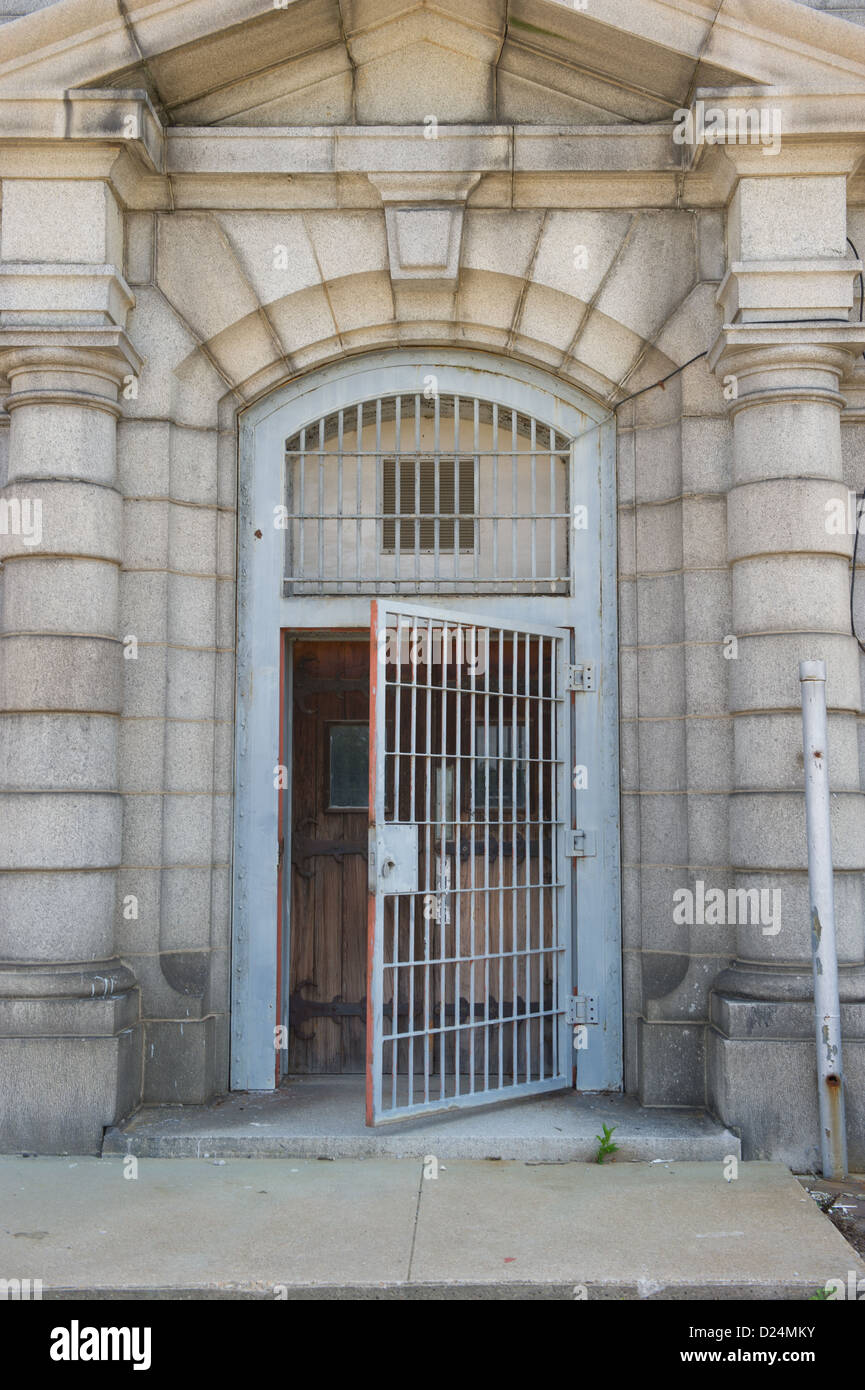 Jail cells and interior of Old Maryland House of Corrections, Jessup